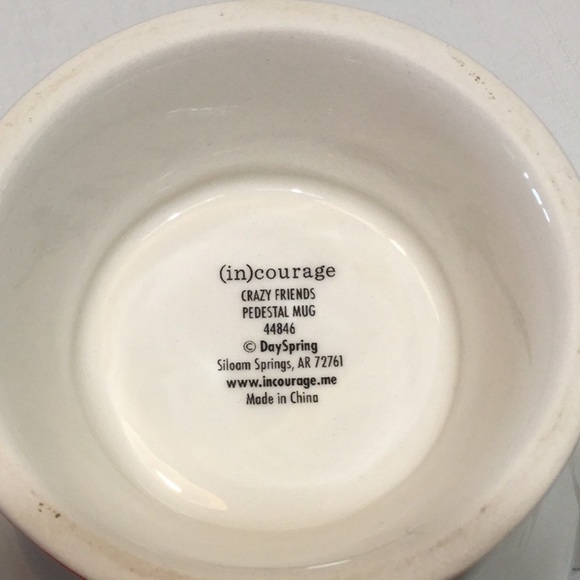 Crazy Friends Pedestal Mug w/Scripture - Picture 4 of 6